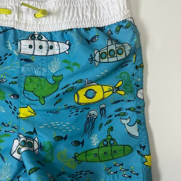 George Swimming Shorts - 18 to 24 months boys swim shorts - Toddler swim trunks - Picture 2 of 5